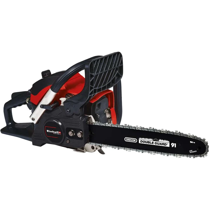 Einhell Benzin-Kettensäge GC-PC 1335-1 I - 1.3 kW, 34,5 cm Schnittlänge, 35 cm Schwertlänge, OREGON-Qualitätsschwert und kette, Antivibration, Rückschlagschutz mit Sofort-Kettenbremse – Bild 1