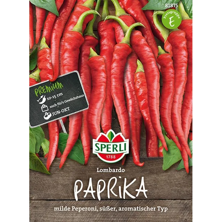 Sperli Paprika Lombardo