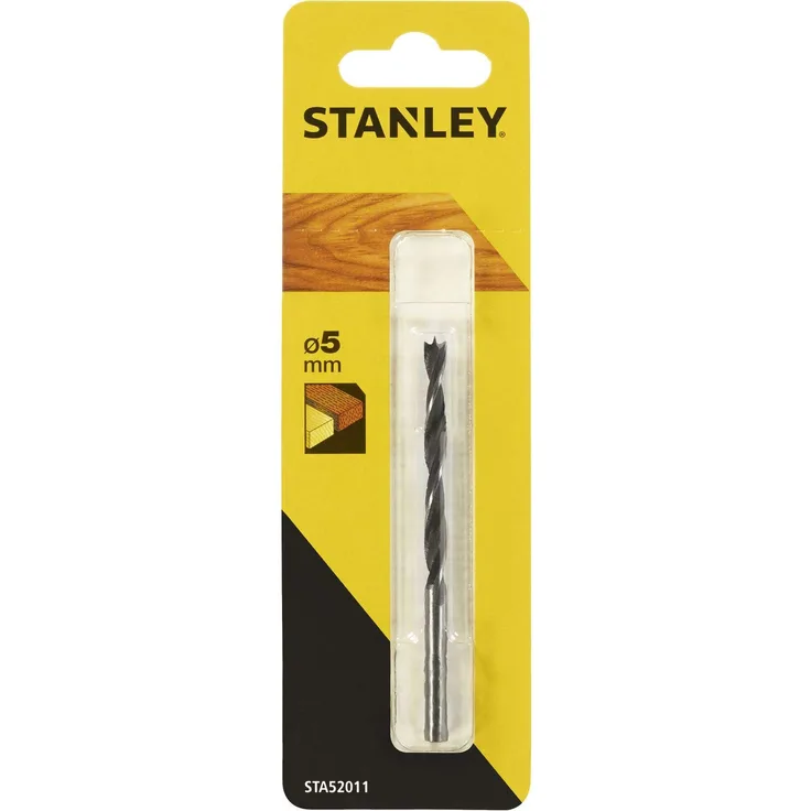 STANLEY STA52011-QZ Broca de acero con punta centradora ø 5.0 mm