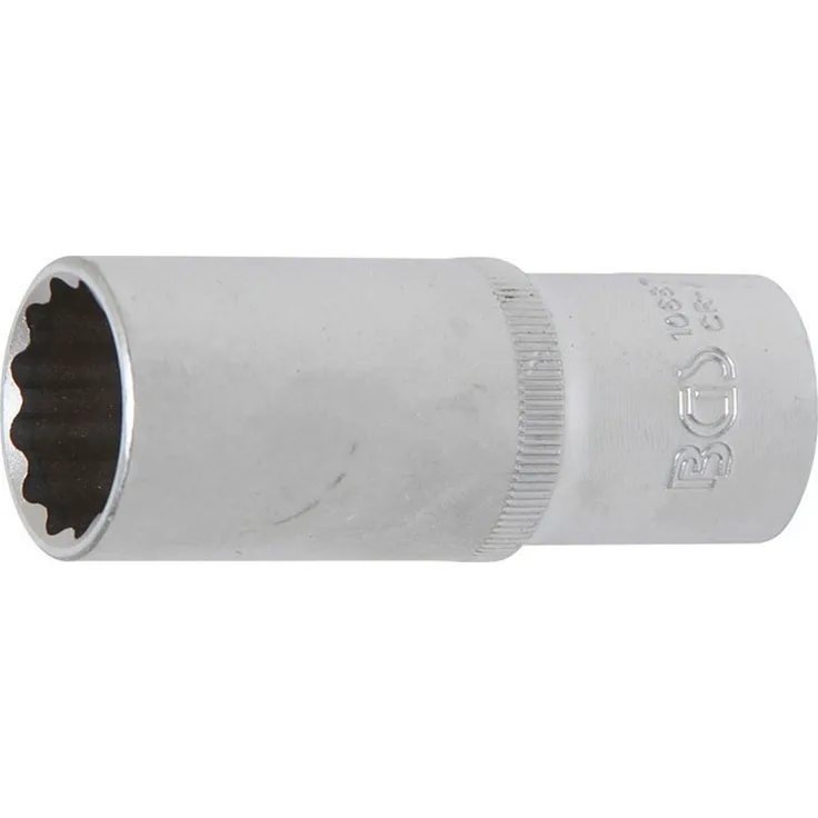 BGS 10687 Steckschlüssel-Einsatz Zwölfkant, tief 12,5 mm (1-2'') SW 22 mm