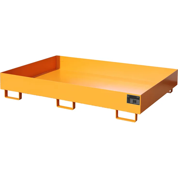 Bauer Regalwanne RW 1800, lackiert, gelborange