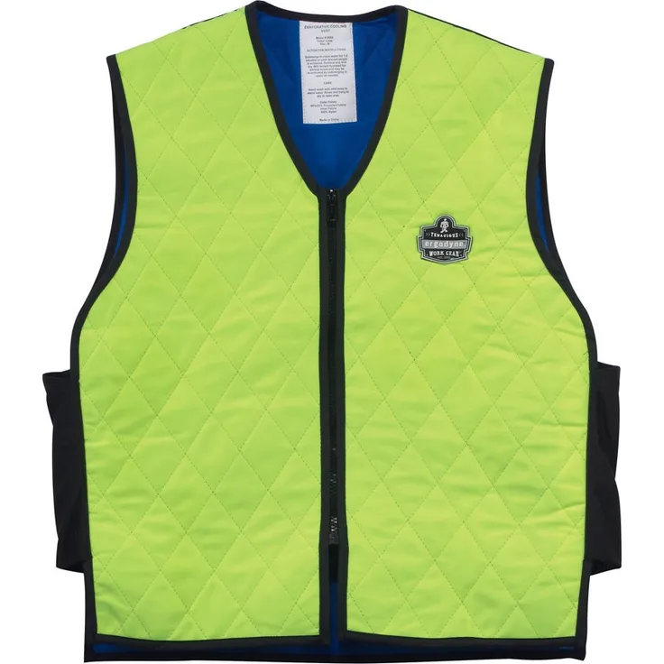 Ergodyne 12533 Verdunstungsfördernde Kühlweste Chill-Its 6665, Lime, M