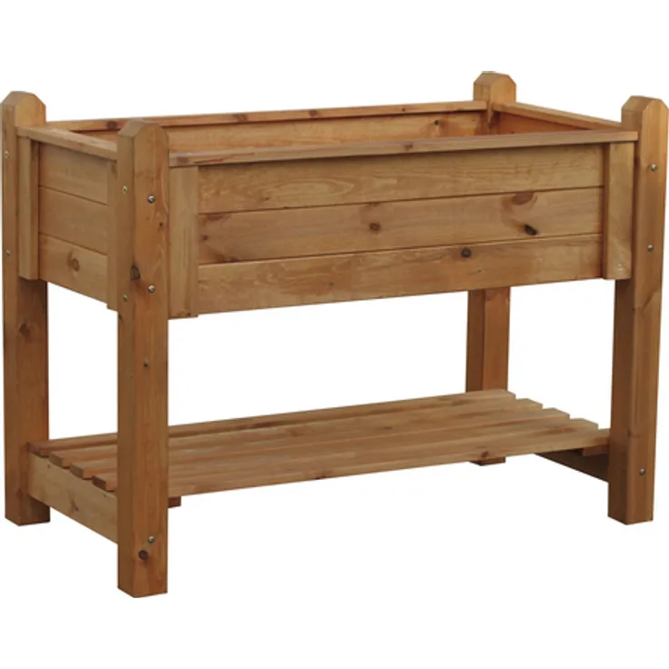Promadino Hochbeet Kräuterbeet, BxHxL: 114 x 84,5 x 60 cm, Kiefernholz