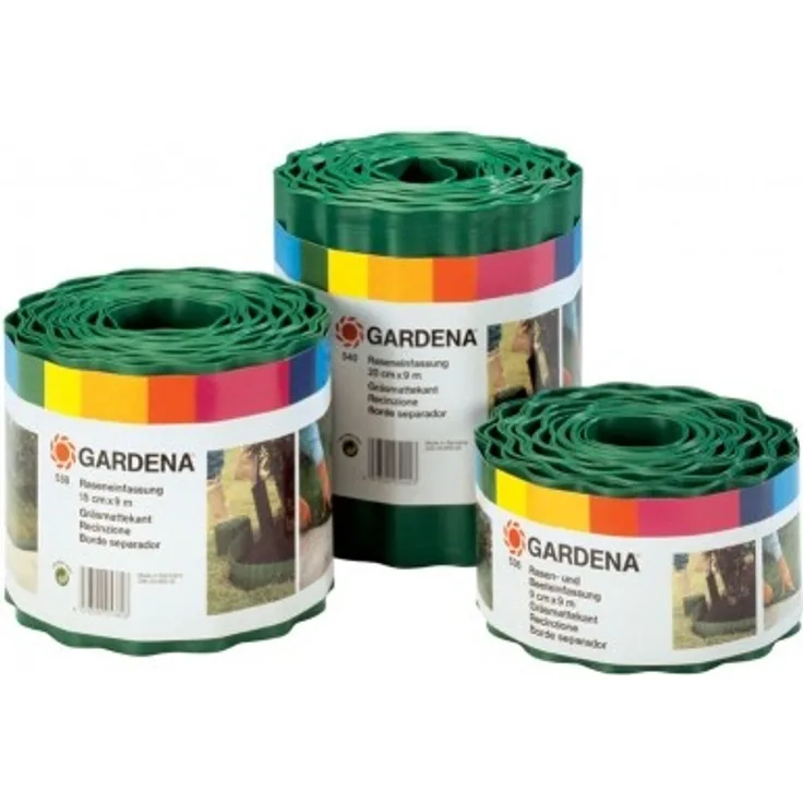Raseneinfassung GARDENA 00538-20, 15 cm, grün