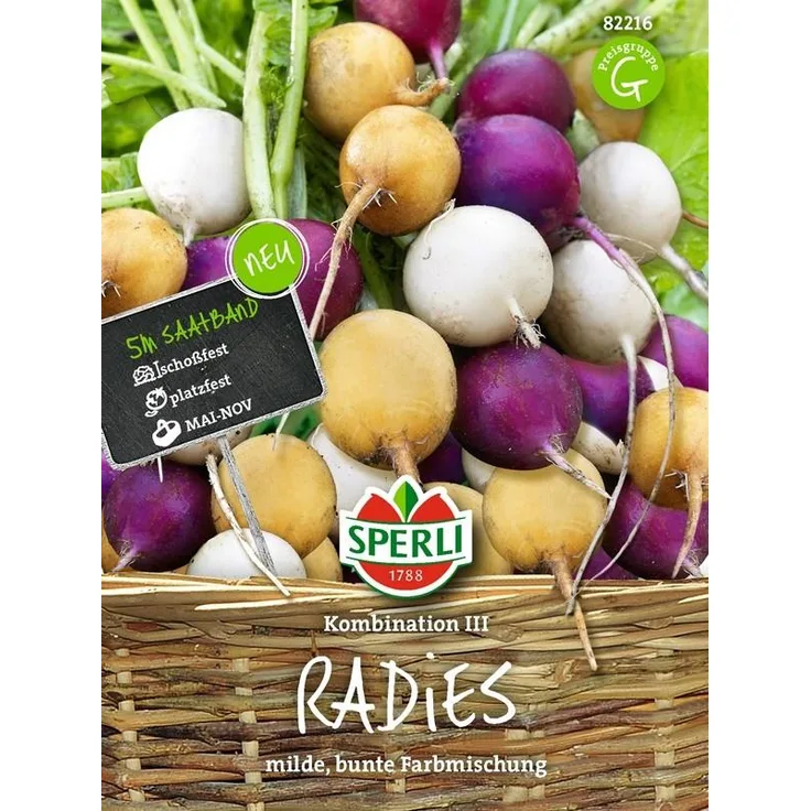 Sperli Radies Kombination III (Zlata, Viola, Albena) Saatband 5 m
