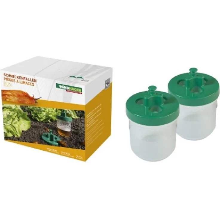 Schnecken-Falle DUO, 2er Set, Schneckenschutz