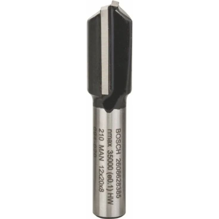 Bosch Professional Nutfräser Standard for Wood (für Holz, Ø 12 mm, Arbeitslänge 20 mm, Zubehör Handfräse) – Bild 2