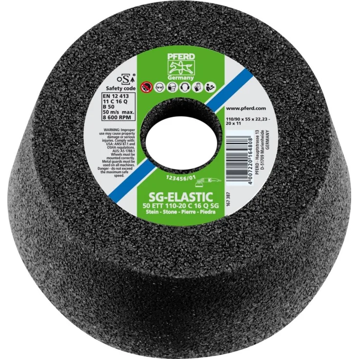 Pferd 63518222 Schleiftopf Stein 50 ETT 110-20 C 16 Q SG