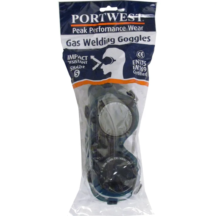Portwest PW60BGR Brille zum Gasschmelzschweißen