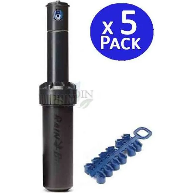 Aspersor Rain Bird 5004-PC 3-4' , Alcance 7,6 a 15,2 m. 5 unidades