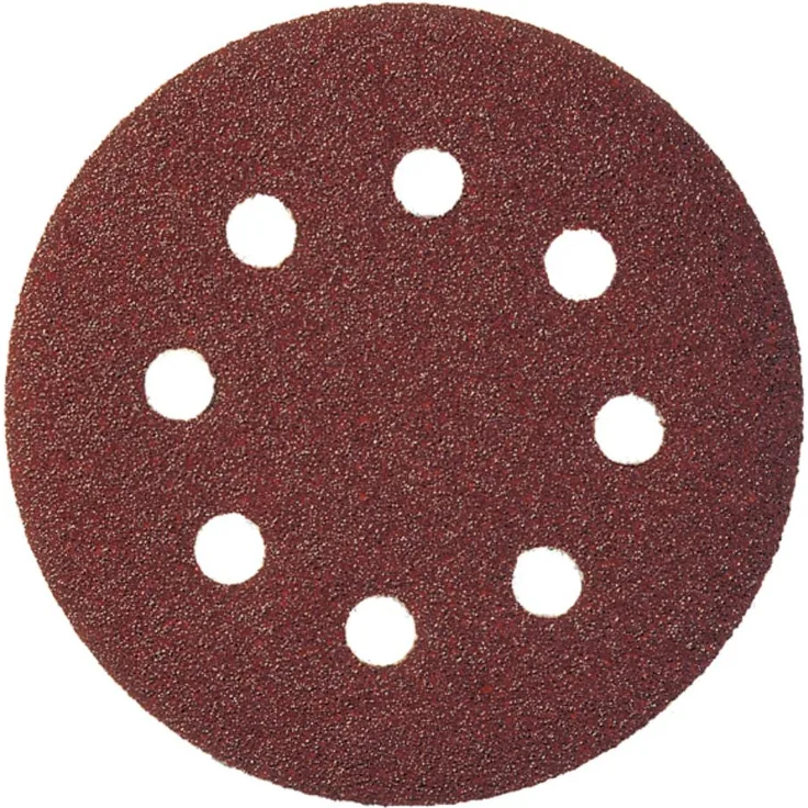 KLINGSPOR Schleifscheibe-kletthaftend PS 22 K, 125 mm, 50 Stück Korn 120, 89493