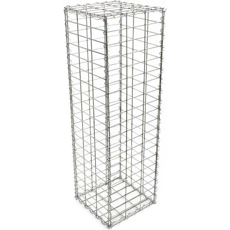 Gabione 100x50x30cm Steingabionen Steinkorb Mauer Gabionen Drahtkorb