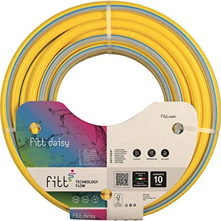 Fitt Top-Daisy Irrigationsschlauch, Gelb 8011963770833