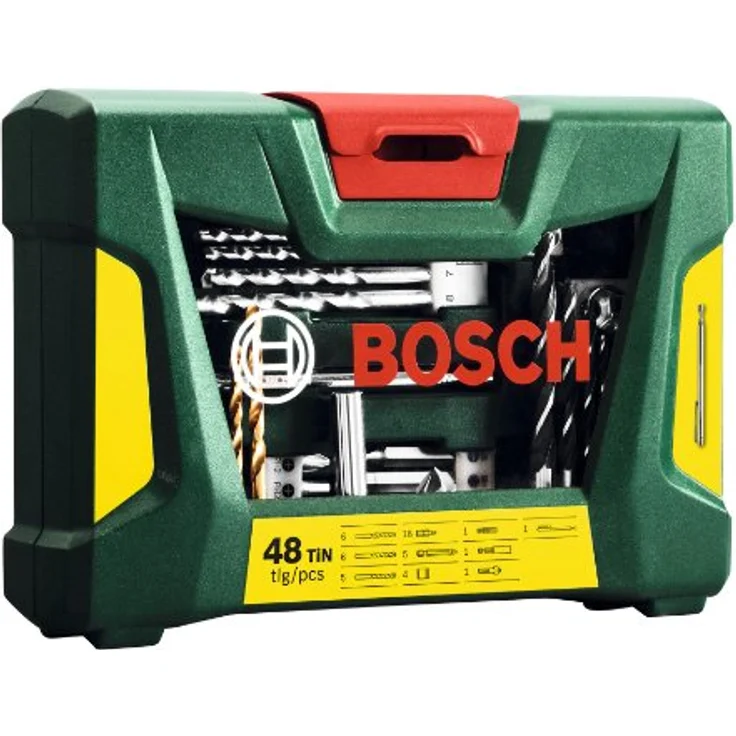 Bosch 48tlg. V-Line Titatium-Bohrer- und Bit-Set mit Magnetstab – Bild 1