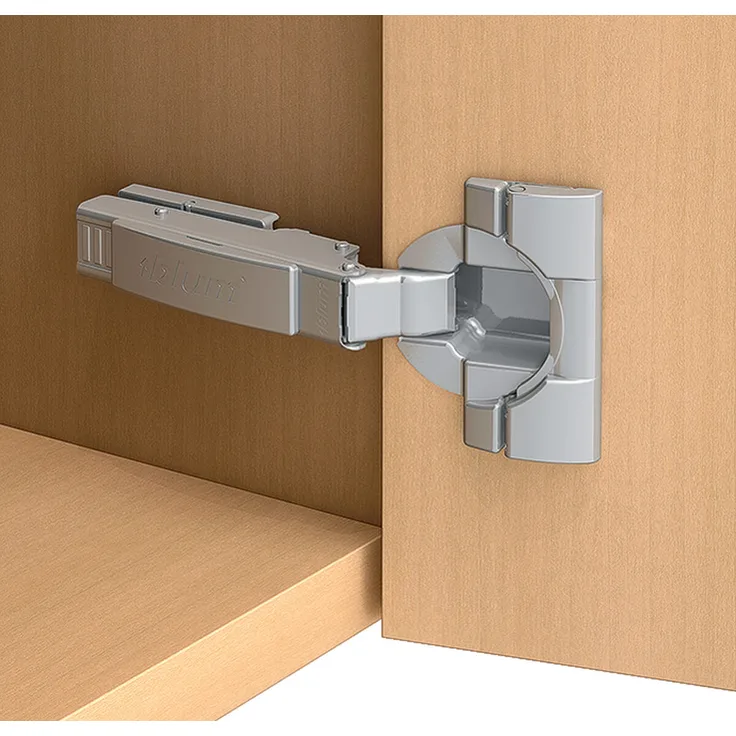 Blum CLIP top Scharnier, 110°, Ganzmetallscharnier, mit & ohne Schließautomatik Mit Schließautomatik - Mittel - INSERTA - Blum