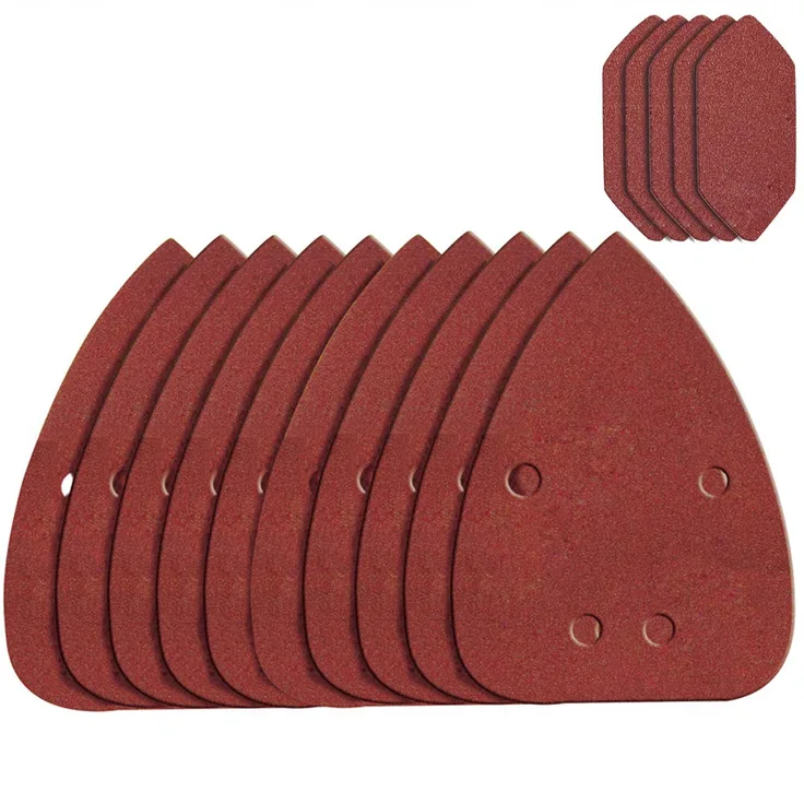 Worx WA2068 Schleifblätter für Detailschleifer, Schwarz, 240 g, 15 Stück