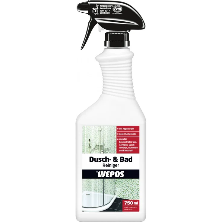 Wepos Dusch- und Badreiniger 750 ml – Bild 3