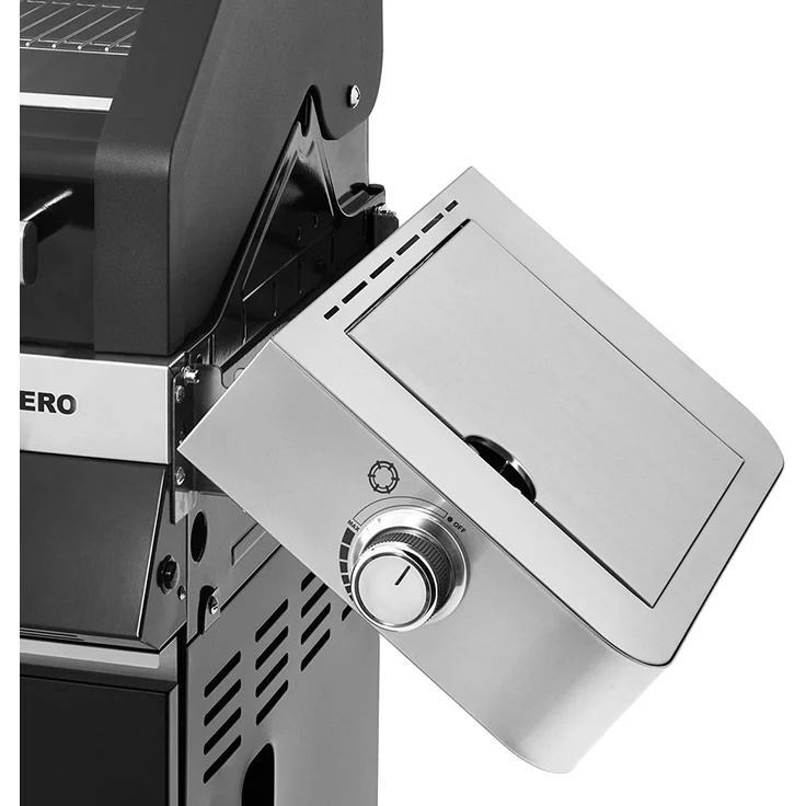 Rösle Gasgrill BBQ-Station Videro G4-S VARIO+ schwarz 50mbar mit Abdeckhaube – Bild 6