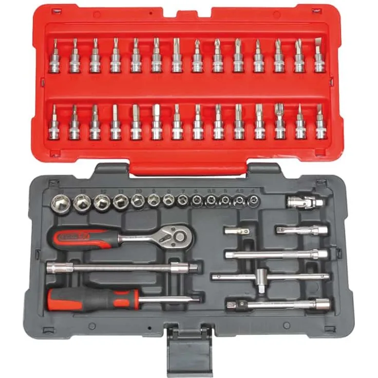KSTOOLS Steckschlüssel,Set und Zubehör KS TOOLS Ultimate, 50 Stück, 922.0650