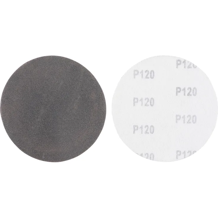 BGS 42025 | Schleifscheiben-Satz | 10-tlg. | Körnung 120 | Siliziumkarbid | Durchmesser 125 mm