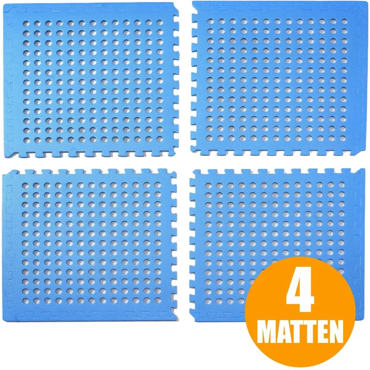 Pool Matten als Unterlage, 62 x 62 x 1 cm 4 Matten – Bild 1