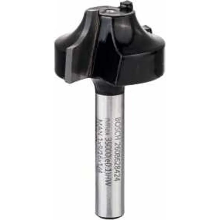 Profilfräser E 1/4, R1 6,3 mm, D 25,4 mm, L 14 mm, G 46 mm