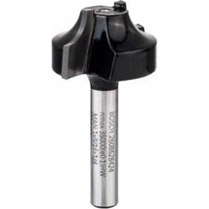 Profilfräser E 1/4, R1 6,3 mm, D 25,4 mm, L 14 mm, G 46 mm