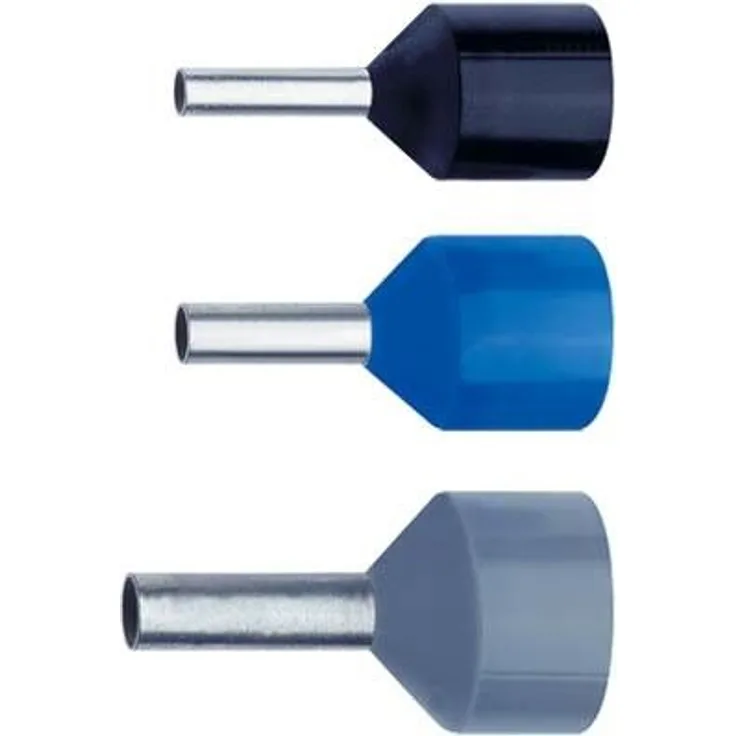 KLAUKE Aderendhülse f. kurzschl. Leitung hellgelb 6,00 mm² L=12mm 435-12