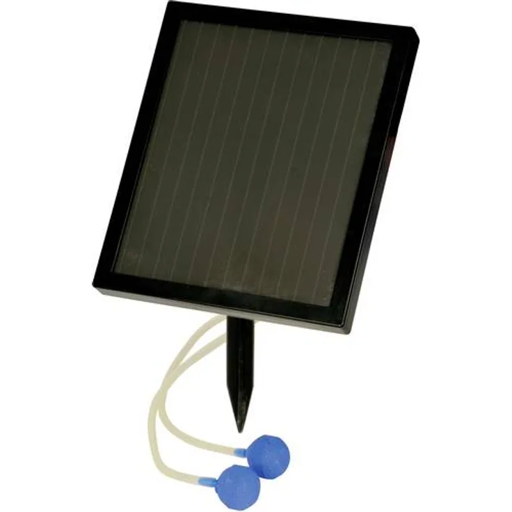 Hozelock 3537 0000 Solar Luftpumpe Solar-Teichbelüfter