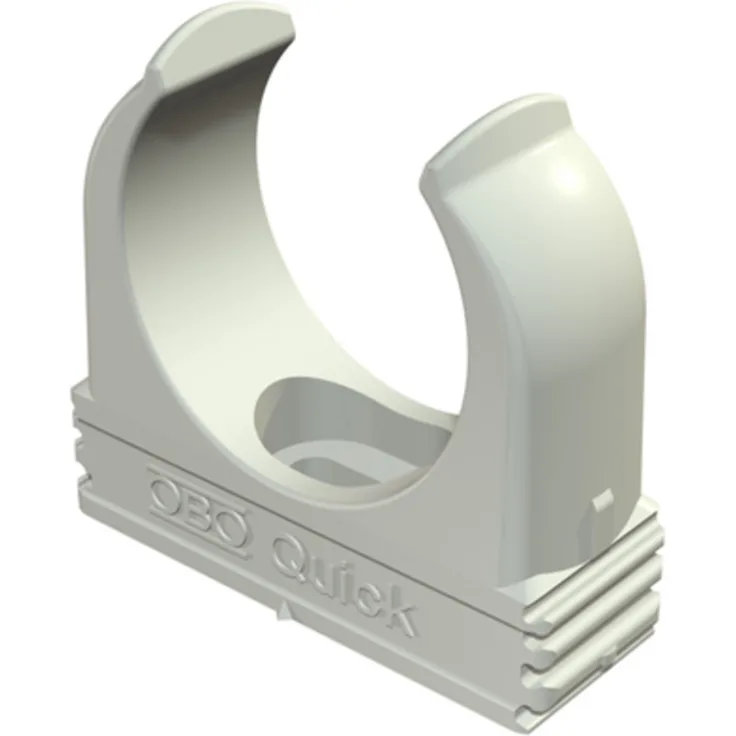 OBO Bettermann 100x OBO Quick-Schelle Typ 2955, M25, lichtgrau