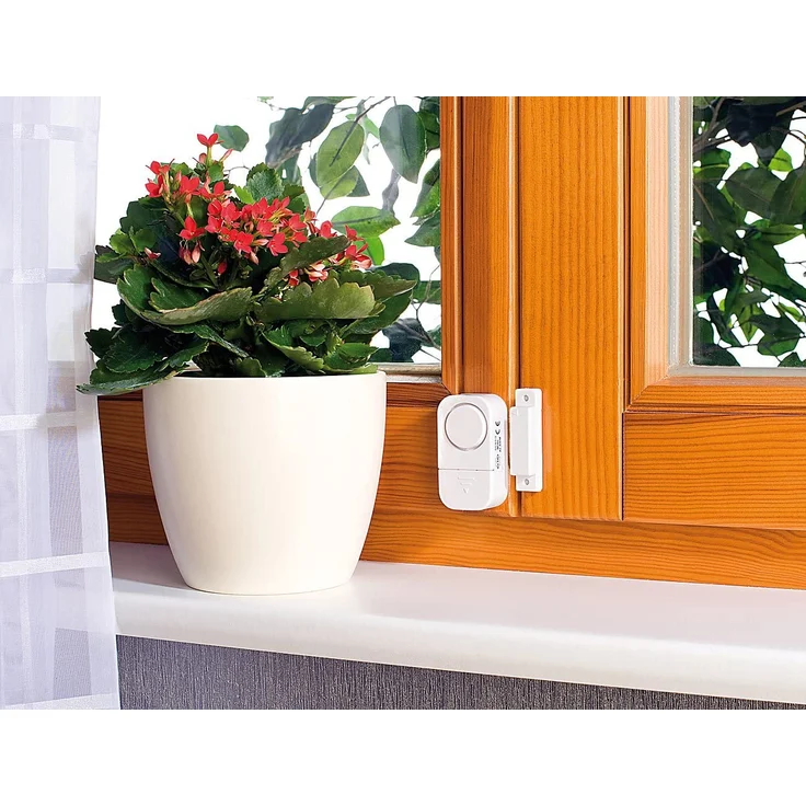 VisorTech Mini Alarmanlage für Tür und Fenster im 3er Set, 95 dB – Bild 4