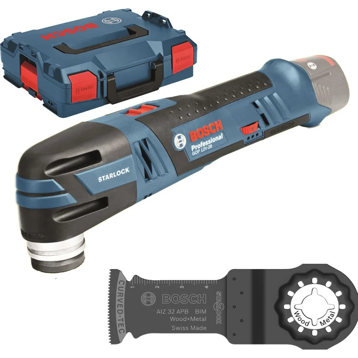 Bosch Professional 12V System Akku Multi Cutter GOP 12V-28 Leerlaufschwingzahl: 500020000 min-1, ohne Akkus und Ladegerät, in L-BOXX – Bild 3