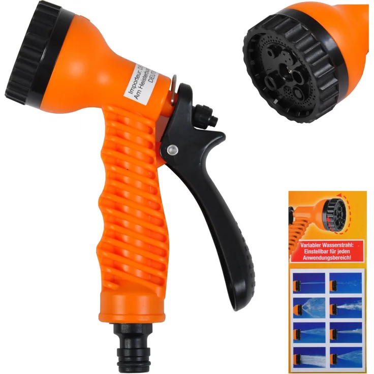 Magic MAXX Multifunktions-Brause Gartenbrause Wasserspritze Bewässerung Garten 4016471053816