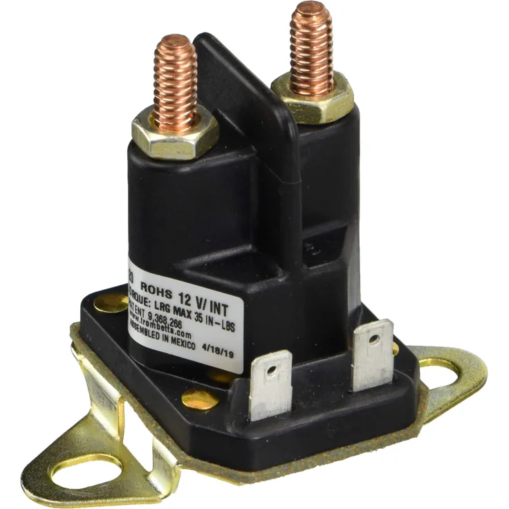 Briggs & Stratton 1755382YP Oregon Solenoid, Schwarz