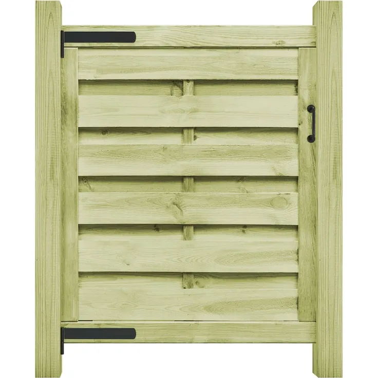 vidaXL Gartentor Imprägniertes Kiefernholz 100 x 100 cm grün