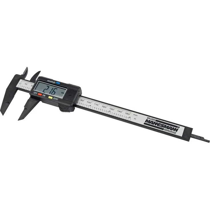 Brüder Mannesmann Werkzeuge M82520 Digitale Schieblehre 150 mm, 150mm