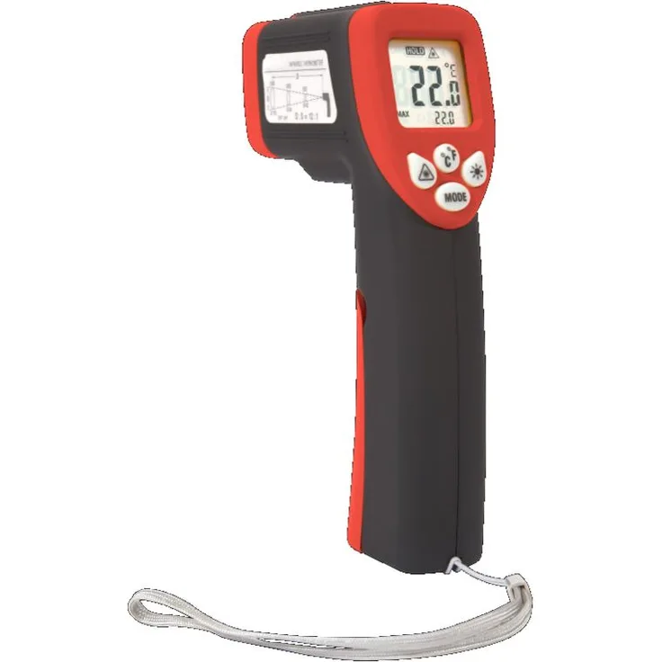 Testboy TV Infrarot Thermometer, 2220323