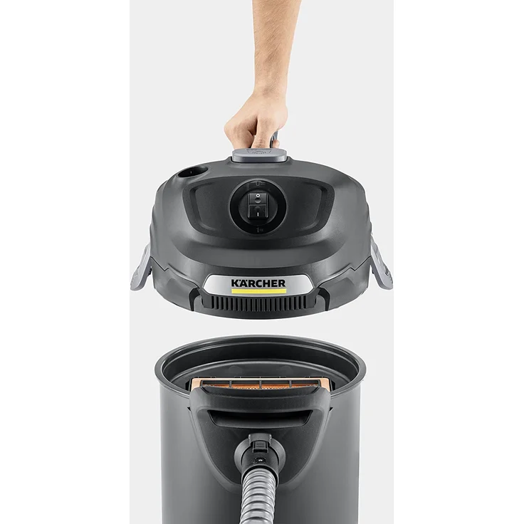 Kärcher AD 2 Aschesauger und Trockensauger (mit Filterreinigung), 600 Watt – Bild 4