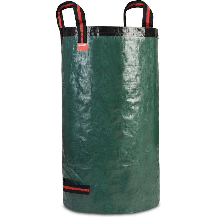 NOOR Gartensack Profi M 120L Ø 45x75 cm I Reißfester Gartenabfall-Sack extra robust I Selbststehender & strapazierfähiger Laubsack I Professionelles Gartenzubehör einfache Handhabung - Preisvergleich – Bild 1