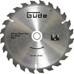 Güde 55163 Sägeblatt, 254X30X24Z