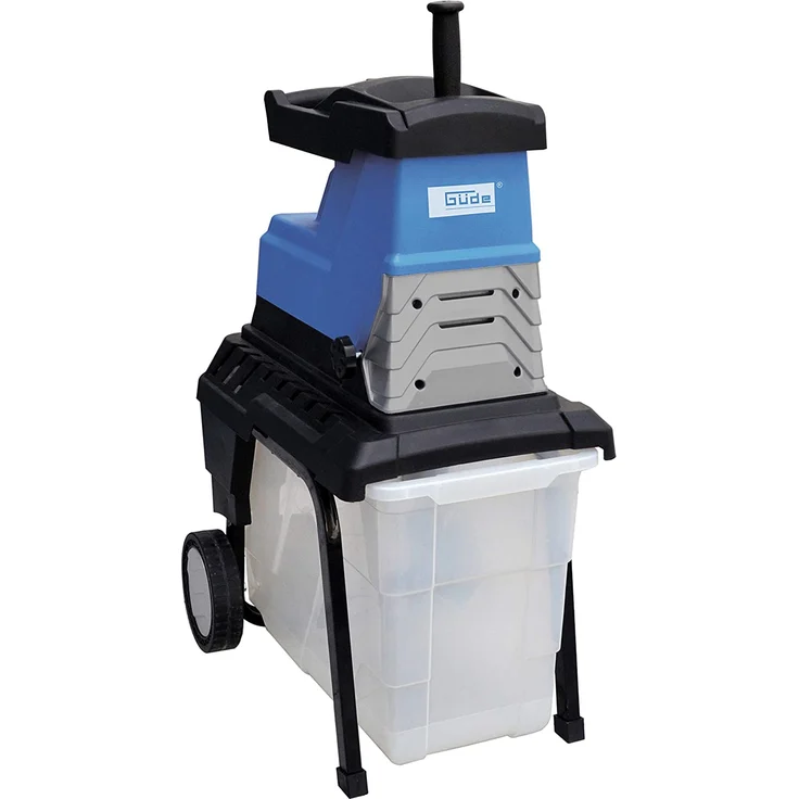 Güde GH 2800 Super Silent 94375 Leistung 2 800 W Häckselsystem Quetschwalze Schnittstärke 45 mm Fangkorbvolumen 50 l Gewicht 27 kg – Bild 1