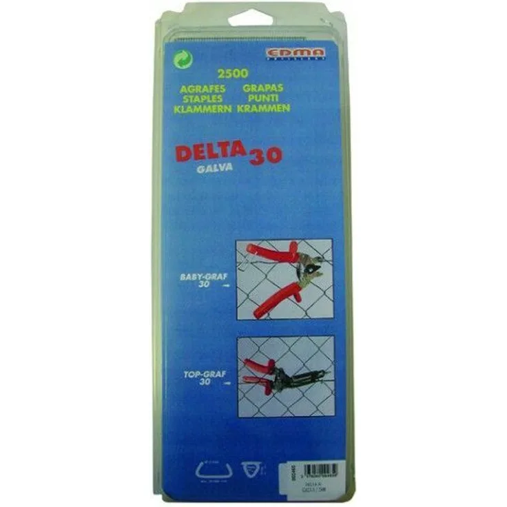 DELTA 30 ZAUNRINGE - Verzinkt A - 2500 Stk. - EDMA