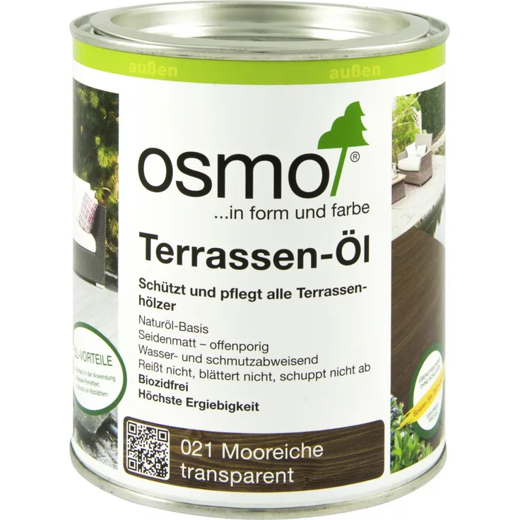 Osmo Terrassen-Öl 750 ml, mooreiche