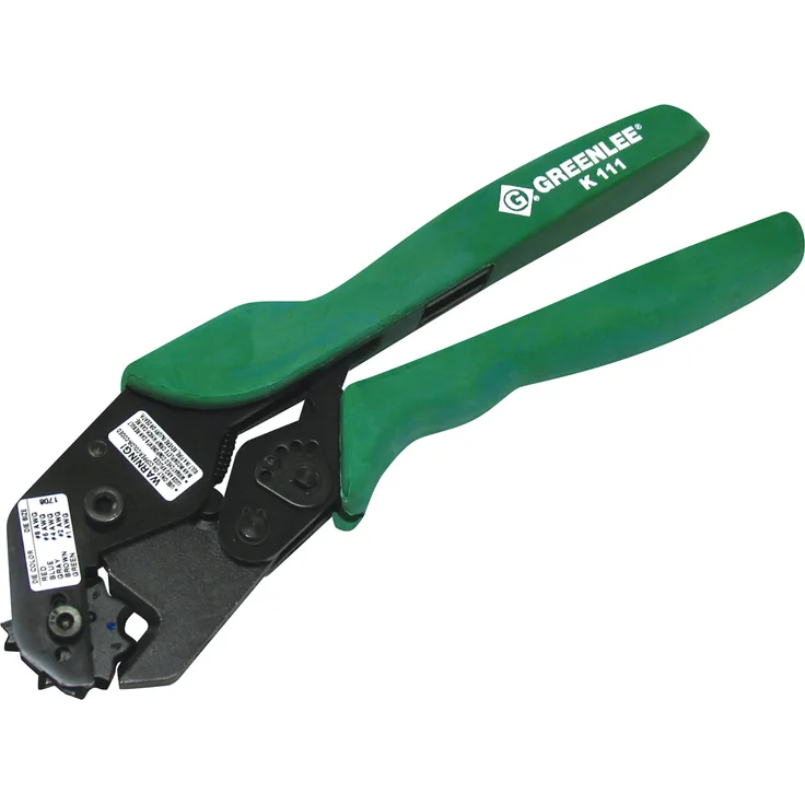 Greenlee ? Crimpzange''Stirnreif 8?1 AWG
