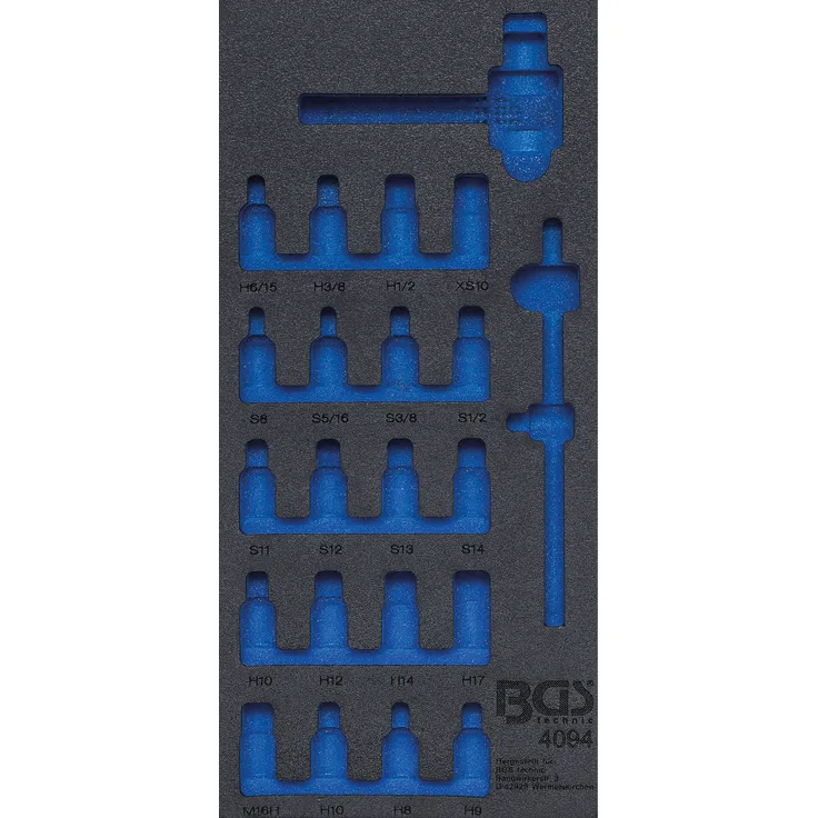 BGS 4094-1 | Werkstattwageneinlage 1-3 | leer | für Art. 4094