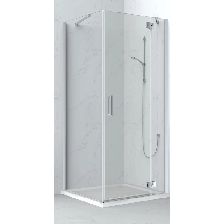 TrendLine Drehtür Rechts'' ''900 x 900 mm, mit Seitenwand Links Easy 8''''