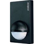 Steinel Bewegungsmelder IS 180-2 schwarz, innen/außen, 180° Erfassungswinkel, 12 m Reichweite,