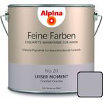 Alpina Feine Farbe No. 20 2,5 l, graziles graulila, Leiser Moment