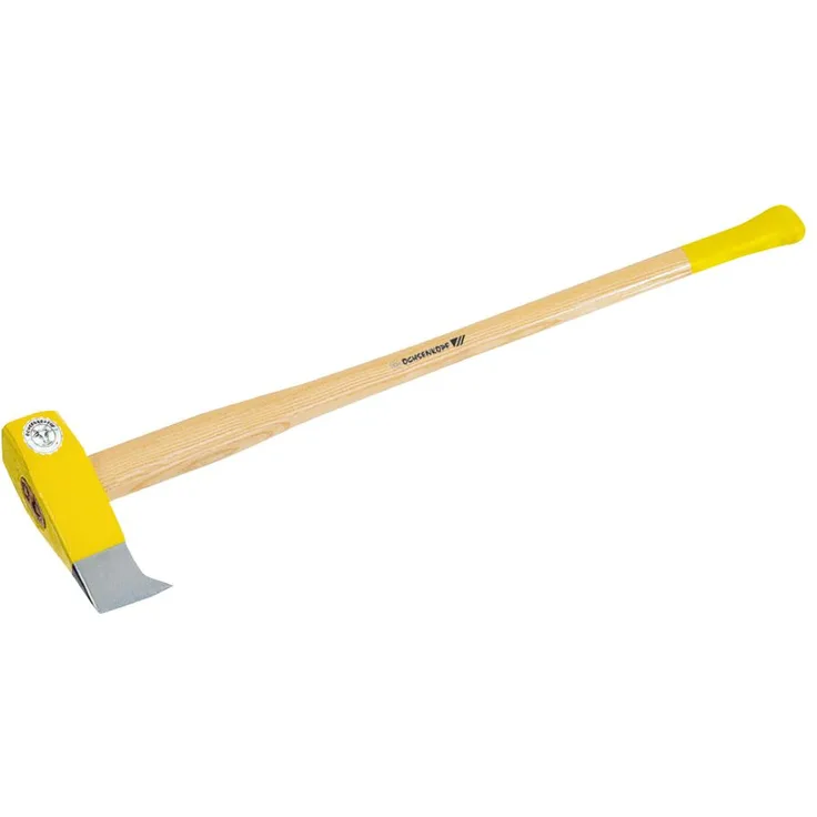 Ochsenkopf Profi-Spalthammer, Extra große Schlagfläche, Langlebiger Stiel aus Hickoryholz