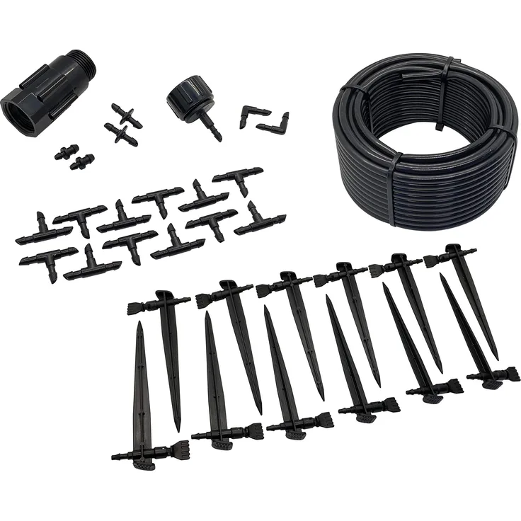 AQUA CONTROL B4061 Tropfbewässerungsset, Schwarz